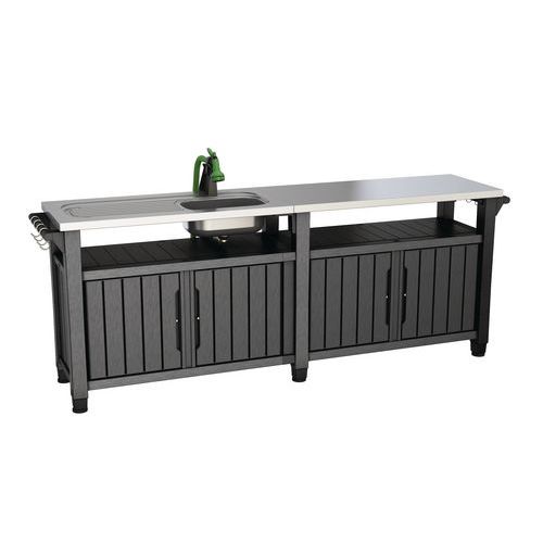 Stół wielofunkcyjny Unity Chef, 415 l, grafit Stół wielofunkcyjny Unity Chef, 415 l, grafit
