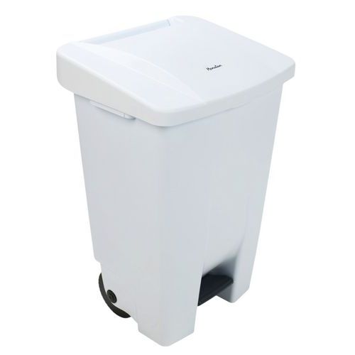Plastikowe kosze na śmieci Manutan Expert Handy, pojemność 80 l