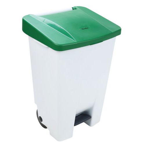 Plastikowe kosze na śmieci Manutan Expert Handy, pojemność 80 l