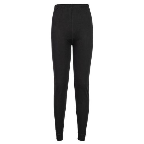 Damskie legginsy termiczne, czarny