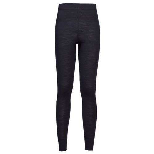 Legginsy z wełny Merino, czarny