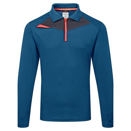 Koszulka Polo DX4 z długimi rękawami, niebieski