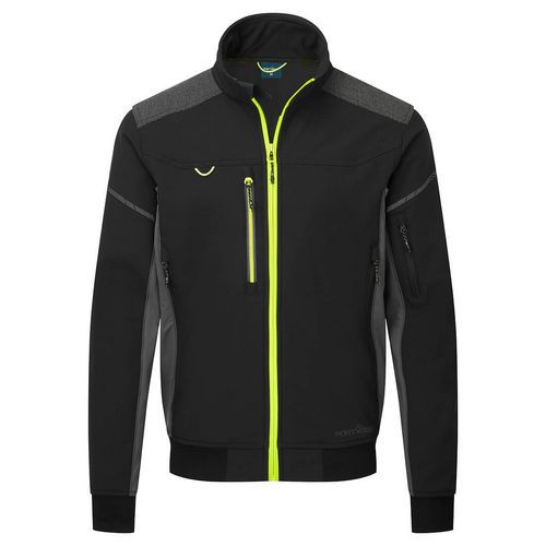 Kurtka Softshell EV4 Bomber (3L), czarny