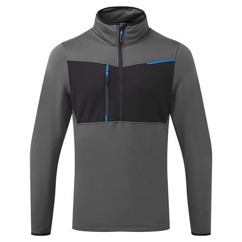 Polar WX3 Half Zip Tech, szary