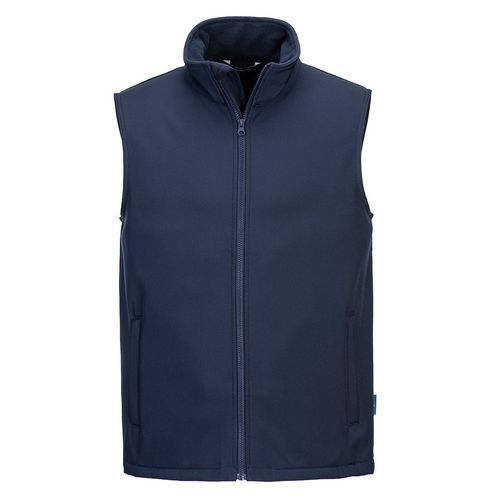 Softshell dwuwarstwowy Print & Promo, ciemno niebieski