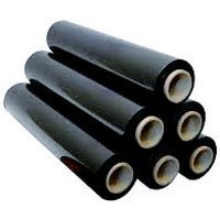 Folia stretch, 500 mm, 23 mic, czarna