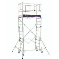Aluminiowe rusztowanie jezdne z platformą X Tower Tubesca-Comabi