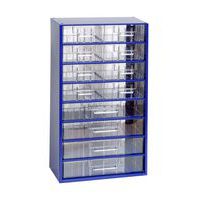 Metalowy organizer, 12 szufladek
