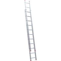 Drabina aluminiowa wysuwana HOBBY, 2 x 11 szczebli