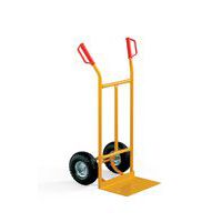 Wózek transportowy RU8 z pełnymi kołami, do 200 kg