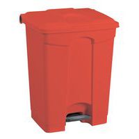 Plastikowe kosze na śmieci Manutan Expert, pojemność 45 l