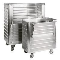 Aluminiowy wózek transportowy, 1050 l