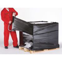Folia stretch, 500 mm, 23 mic, czarna