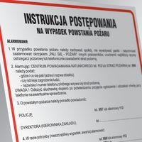 Instrukcja postępowania na wypadek pożaru dla budynków mieszkalnych wielorodzinnych 24