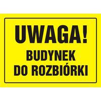 Uwaga! Budynek do rozbiórki