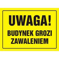 Uwaga! Budynek grozi zawaleniem