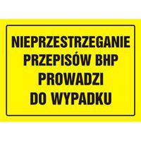 Nieprzestrzeganie przepisów BHP prowadzi do wypadku