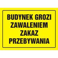 Budynek grozi zawaleniem - zakaz przebywania