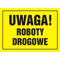 Uwaga! Roboty drogowe