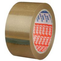 Taśma klejąca PVC Tesa, 100 m, 50 mm, havana