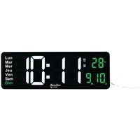 Zegar cyfrowy Manutan Expert LED, szerokość 39 cm