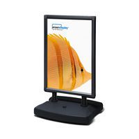 Stojaki reklamowe Windtalker City WR, czarne