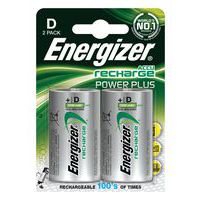 Akumulator ENERGIZER Power Plus, D, HR20, 1,2V, 2500mAh, 2szt.