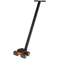 Platforma transportowa z drążkiem holowniczym, 20 x 30 cm, do 3000 kg