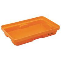 Plastikowe wanny ociekowe Manutan Expert, pojemność 10 – 60 l