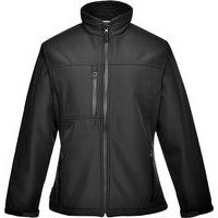 Damski softshell Charlotte (2L)., czarny