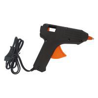 TOPTRADE pistolet do klejenia na gorąco, plastikowy, duży, 40 W, średnica 11,2 mm