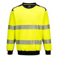 Bluza ostrzegawcza PW3, czarny/żółty