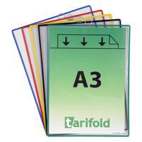 Ramki informacyjne Tarifold z uchwytami, 5 szt., A3
