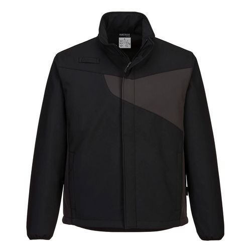 Kurtka softshell PW2 (2L), czarny/szary - Kurtka softshell PW2 (2L), czarny/szary, vel. M