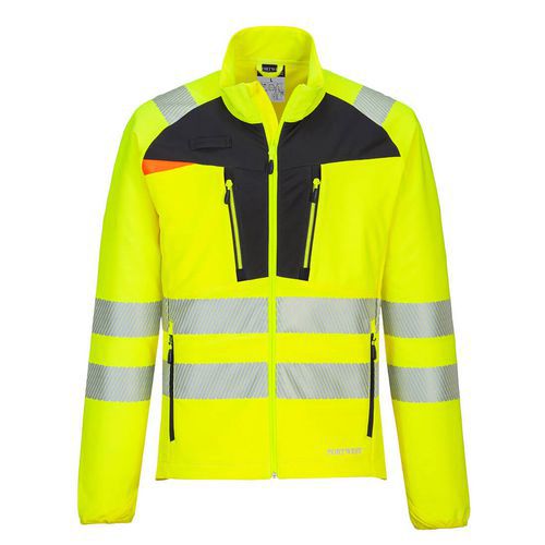 Bluza ostrzegawcza DX4, czarny/żółty - Bluza ostrzegawcza DX4, czarny/żółty, vel. L