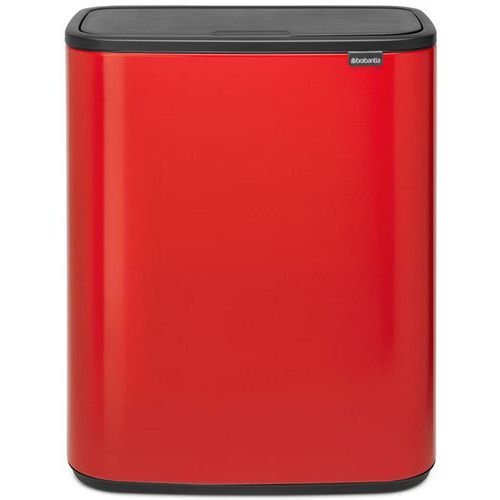 Bo Touch bin 60 l, Brabantia - Czerwony Bo Touch bin 60 l, Brabantia