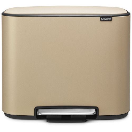 Kosz na śmieci z pedałem Bo 36 l, Brabantia - Kosz na śmieci z pedałem złoty Bo 36 l, Brabantia