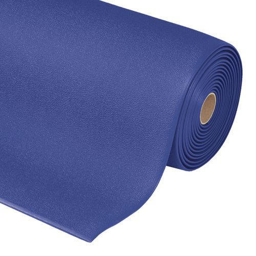 Piankowe maty przeciwzmęczeniowe Sof-Tred™, niebieskie - Piankowa mata przeciwzmęczeniowa Sof-Tred™, niebieska, 60 x 1 830 cm