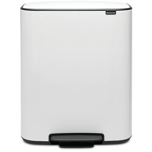 Kosz na śmieci z pedałem Bo 60 l, Brabantia - Kosz na śmieci z pedałem biały Bo 60 l, Brabantia