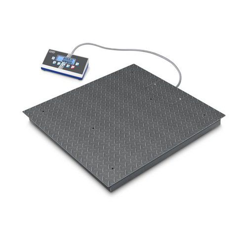 Wagi podłogowe Kern BIC - Waga podłogowa Kern BIC 600K-1S, do 600 kg, ze świadectwem kalibracji
