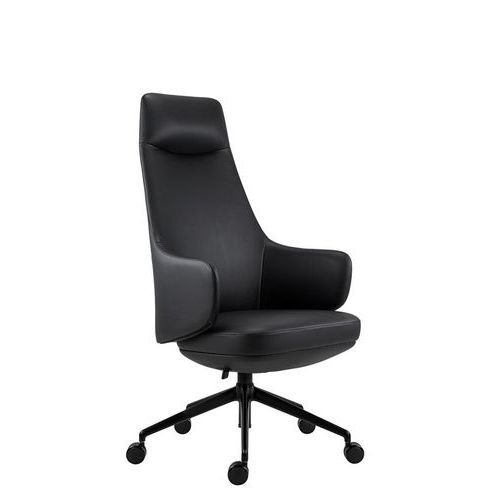 Fotel GLORIA HIGH BLACK