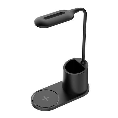 Lampy stołowe Platinet 3W, ładowanie bezprzewodowe - Lampa stołowa Platinet 3W, ładowanie bezprzewodowe, czarna