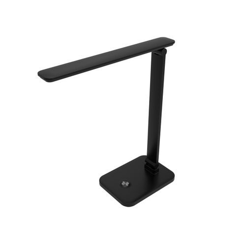 Lampy stołowe LED Platinet 5 W, akumulator 6000 mAh, port USB - Lampa stołowa LED Platinet 5 W, akumulator 6000 mAh, port USB, czarna