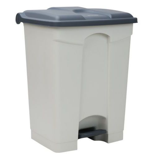 Kosze na śmieci Manutan Expert 70 l - Kosz na śmieci Manutan Expert, 70 l, biało-szary