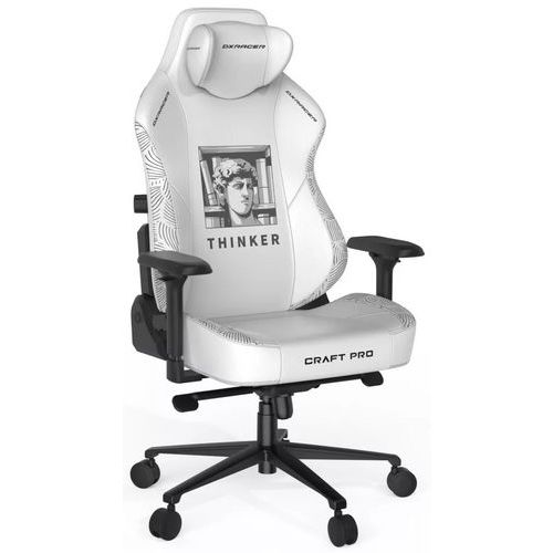 Fotel gamingowy DXRacer CRAFT THINKER, biały