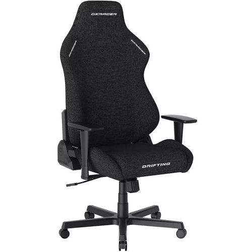 Fotel gamingowy DXRacer DRIFTING, materiałowy - Fotel gamingowy DXRacer DRIFTING, czarny, materiałowy