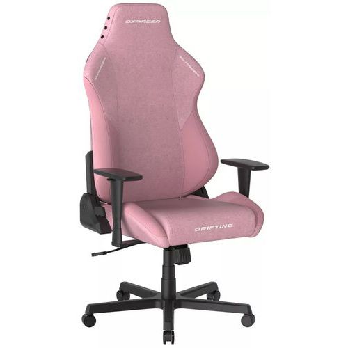 Fotel gamingowy DXRacer DRIFTING, materiałowy - Fotel gamingowy DXRacer DRIFTING, różowy, materiałowy