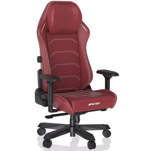 Fotel gamingowy DXRacer MASTER - Fotel gamingowy DXRacer MASTER, czerwony