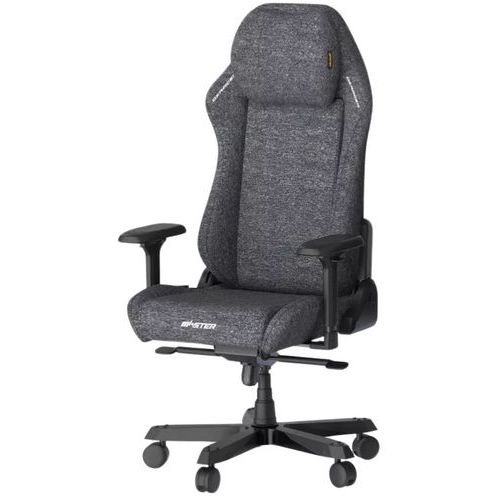 Fotel gamingowy DXRacer MASTER, materiałowy - Fotel gamingowy DXRacer MASTER, szary, materiałowy