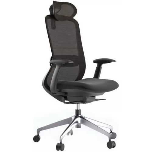 Fotel biurowy BESSEL, czarny